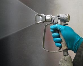 贝尔佐纳 (Belzona) 1381 的喷涂施工